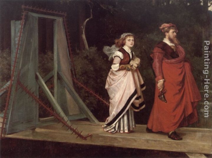 Whither painting - Philip Hermogenes Calderon Whither art painting